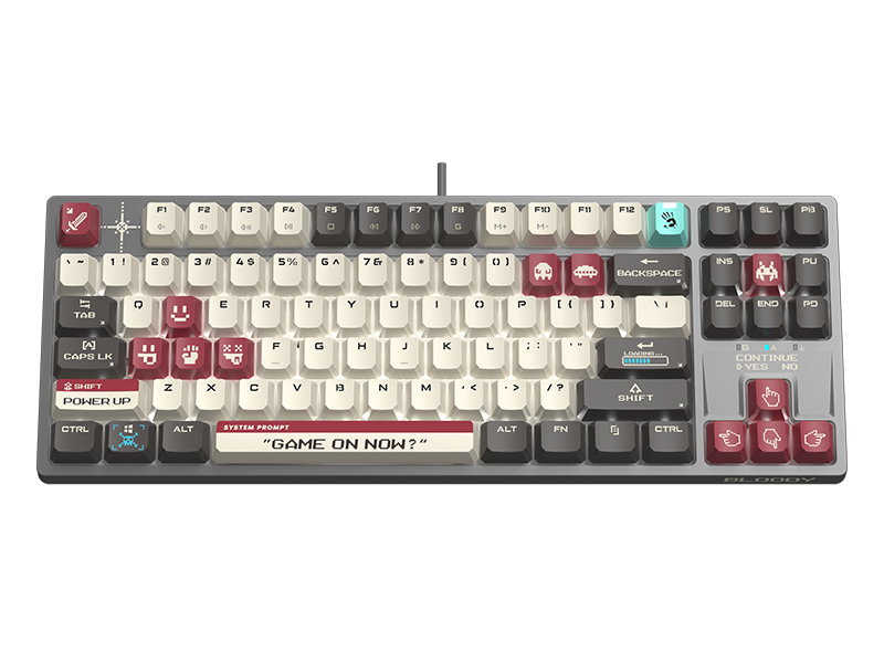 A4Tech 47736 Bloody S87 Pixels Red USB (BLMS RED Plus Switches)