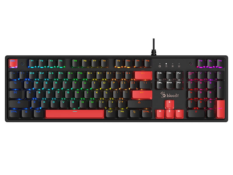 A4Tech 47737 Bloody S520N Fire Black (BLMS RED Plus Switch)