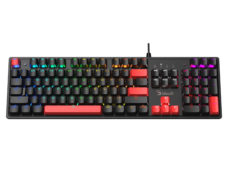 A4Tech 47737 Bloody S520N Fire Black (BLMS RED Plus Switch)