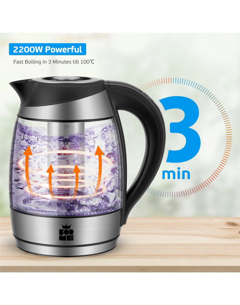 ForMe FKG-488 Cordless Electric Kettle 1,8 L