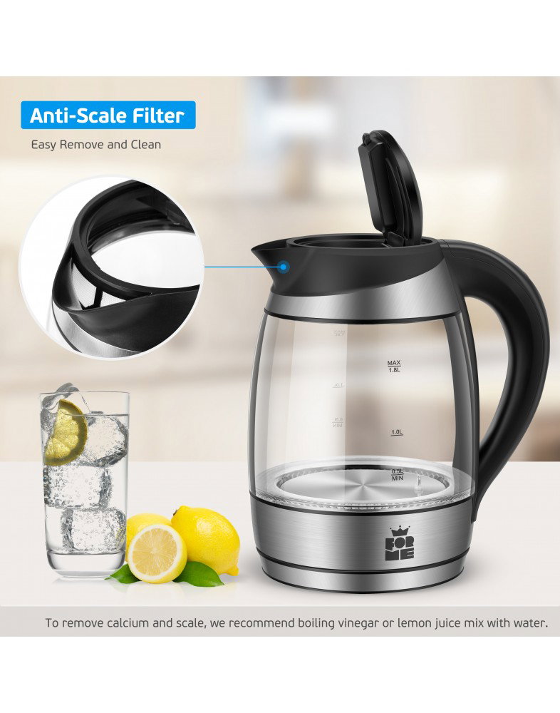 ForMe FKG-458 Cordless Electric Kettle 1,8 L