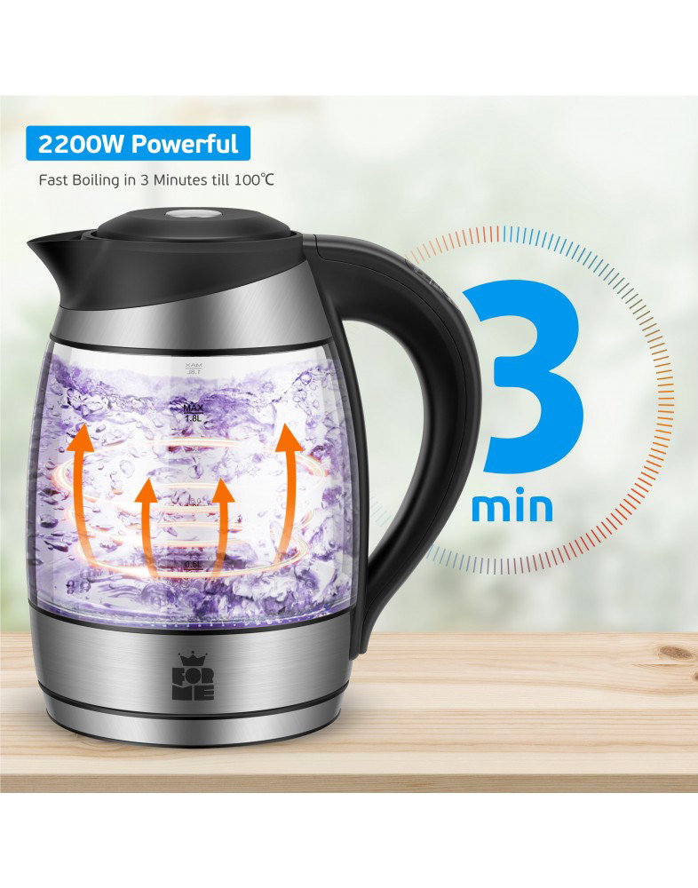 ForMe FKG-458 Cordless Electric Kettle 1,8 L