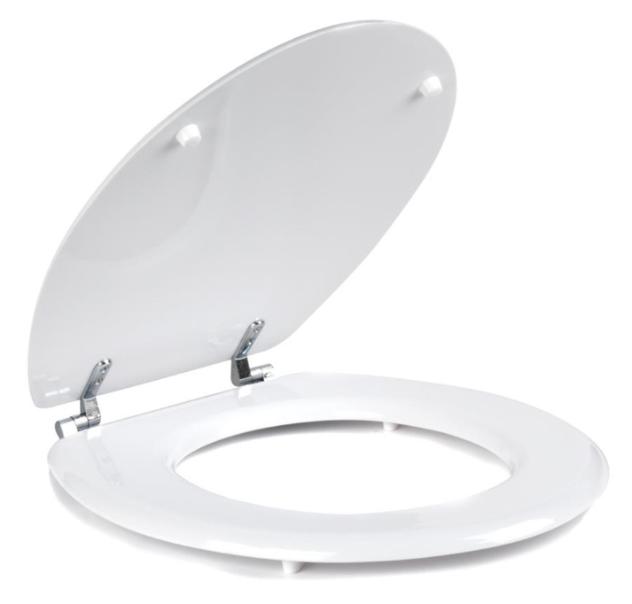 Beldray LA032355WFPEU7 Wooden Toilet Seat, White