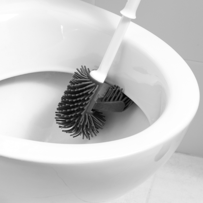 Beldray LA084538PUFFEU7X Ant-ibac Silicone Toilet Brush