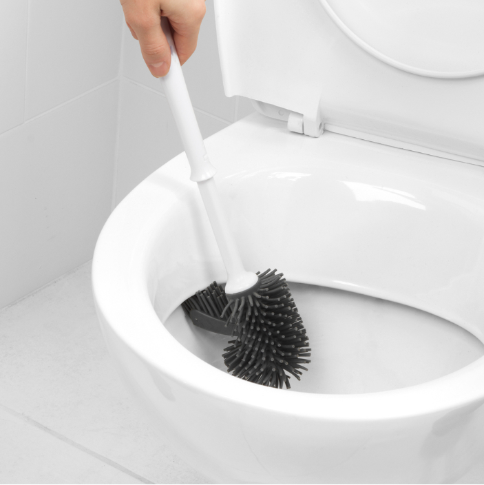 Beldray LA084538PUFFEU7X Ant-ibac Silicone Toilet Brush