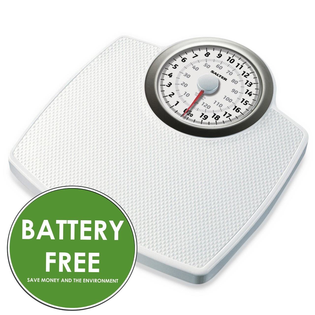 Salter 144 WHSVDRFEU16 Classic Mechanical Scale, White