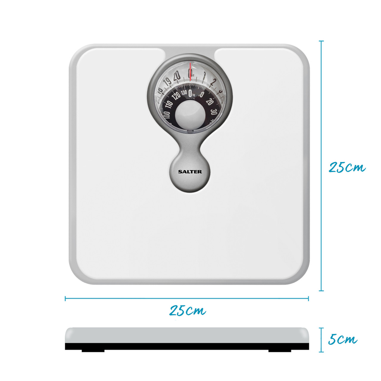 Salter 484 WFEU12 Magnifying Lens Bathroom Compact Mechanical Scale