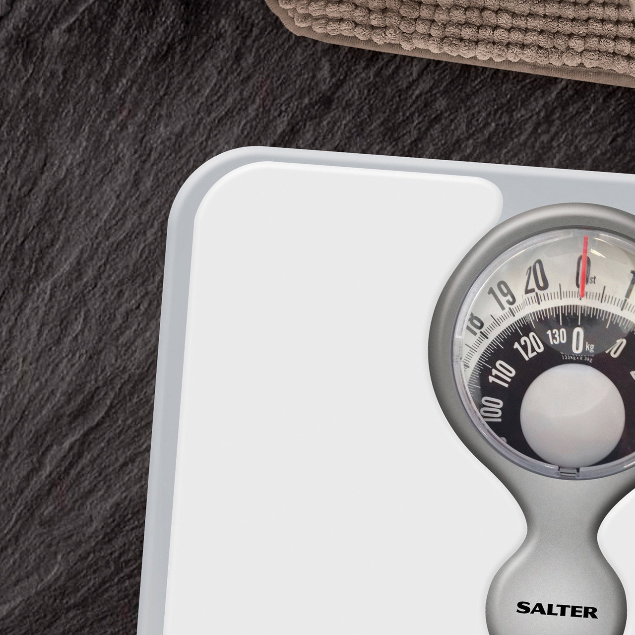 Salter 484 WFEU12 Magnifying Lens Bathroom Compact Mechanical Scale