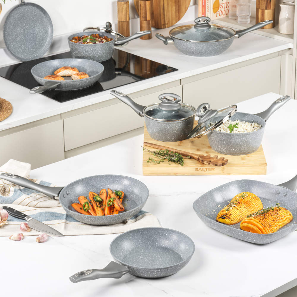 Salter BW02764G1EU7 Marblestone 28cm Fry Pan