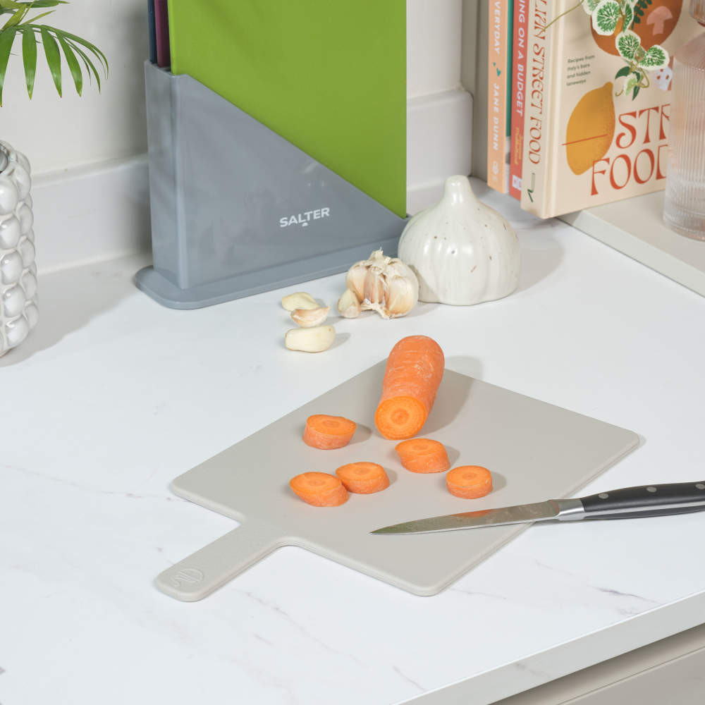 Salter BW047683EU7 Multicoloured 4-Piece Chopping Board Set