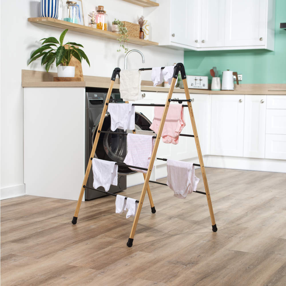 Beldray LA00000051EU7 Bamboo Clothes Airer
