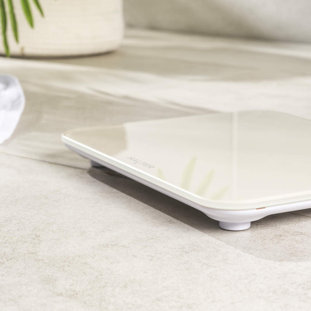 Salter 9204 CFEU12 Halo Electronic Scale, Cream