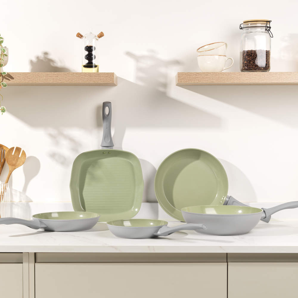 Salter BW092771EU7 Earth 24cm Fry Pan Green