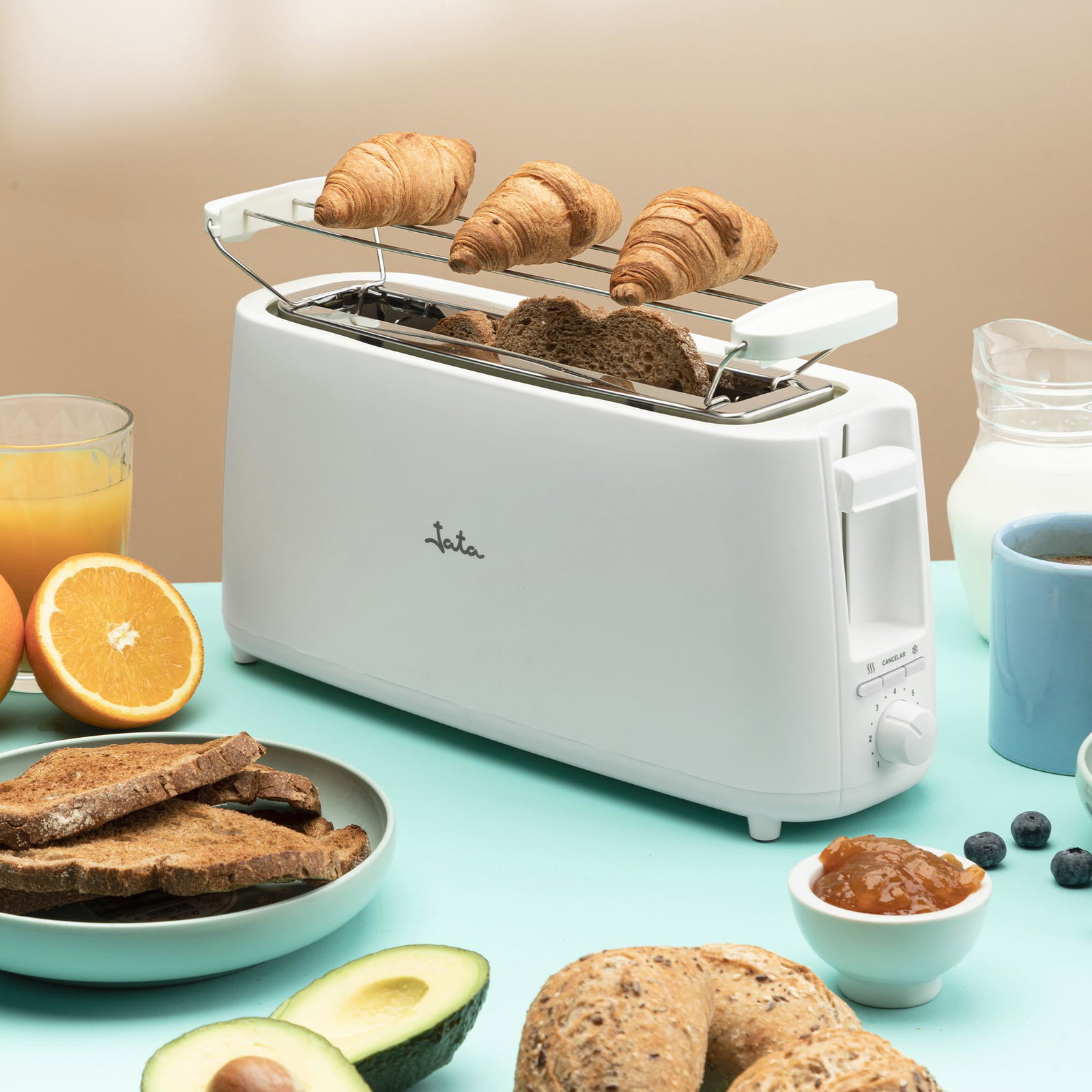Jata JETT1578 Toaster With Lifting Accesory