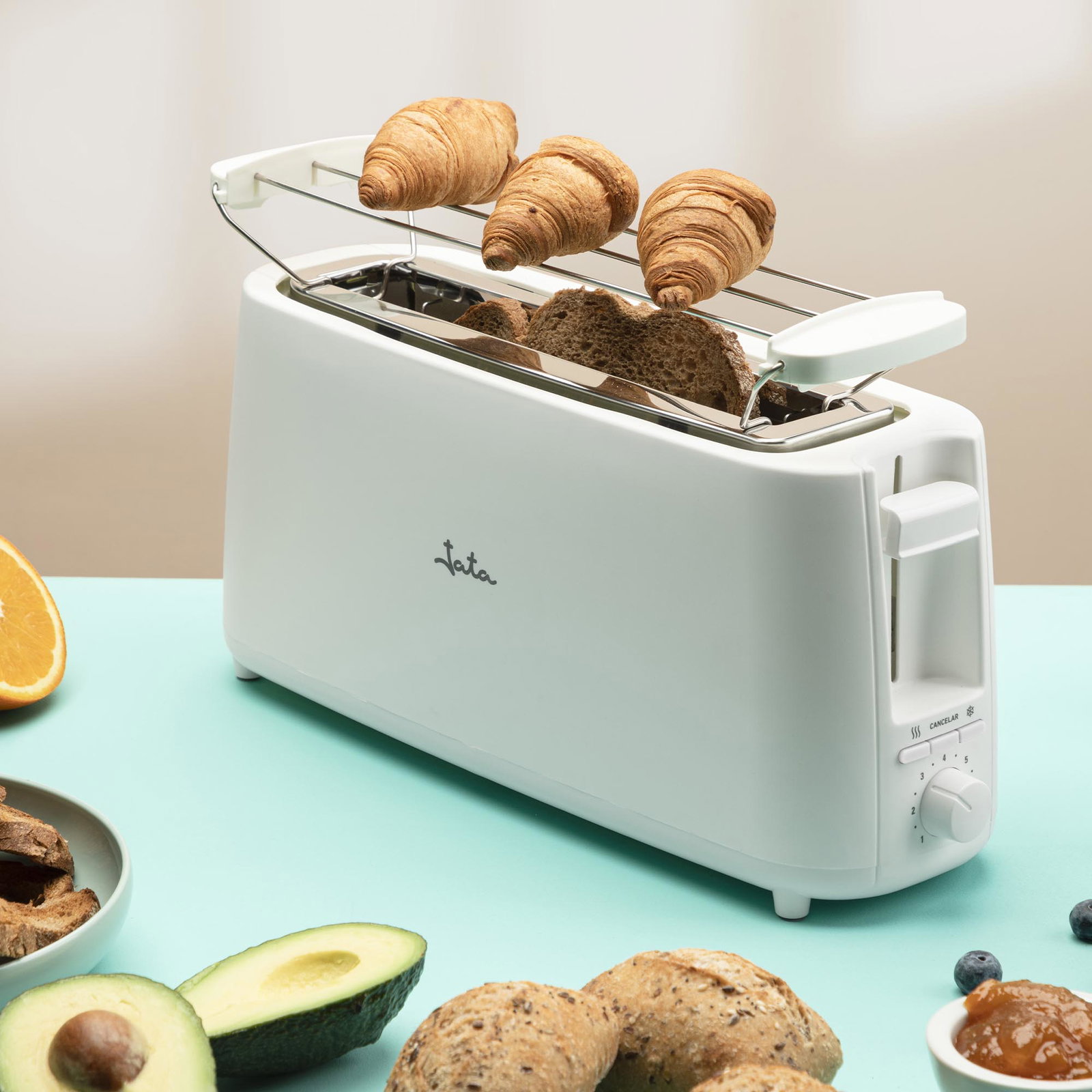 Jata JETT1578 Toaster With Lifting Accesory