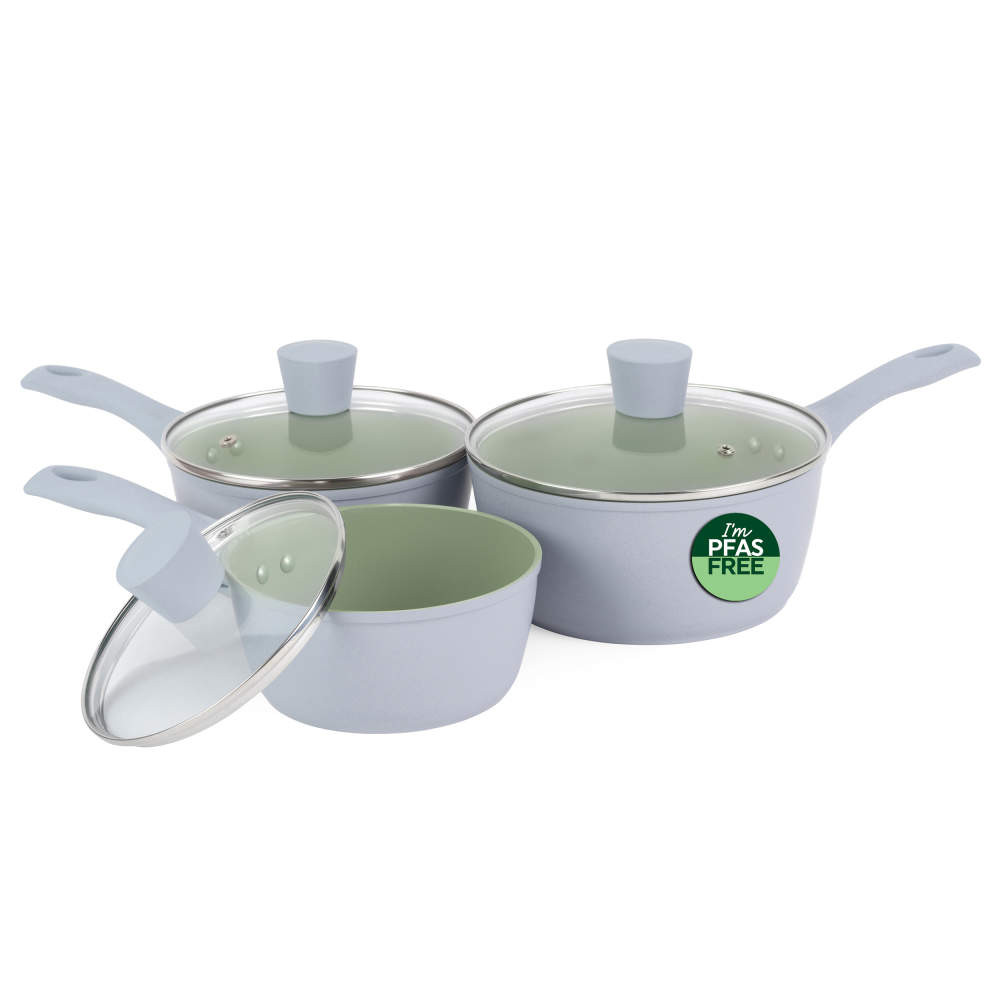 Salter BW092831EU7 Earth 3 Piece (16/18/20cm) Pan Set