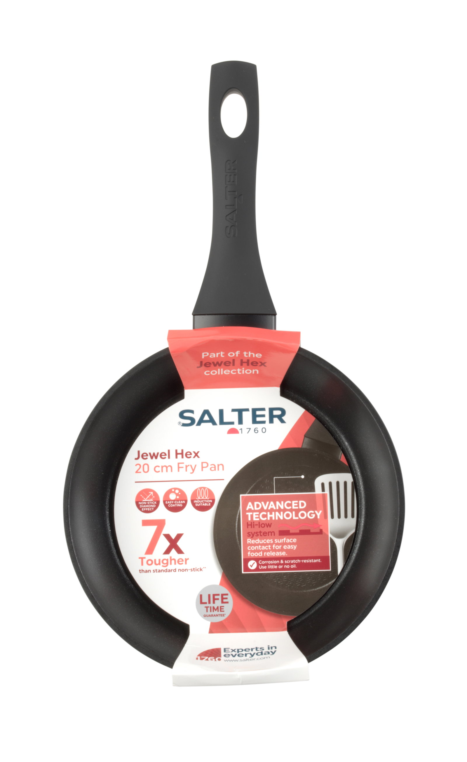 Salter BW11619SA3 Jewel Hex 20cm Fry Pan