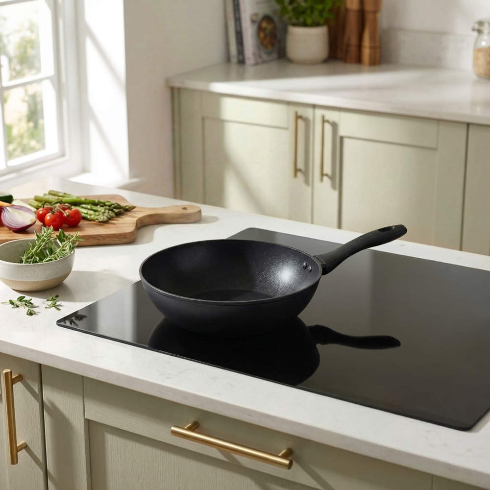 Salter BW11622SA3 Jewel Hex 28cm Stir-Fry Pan