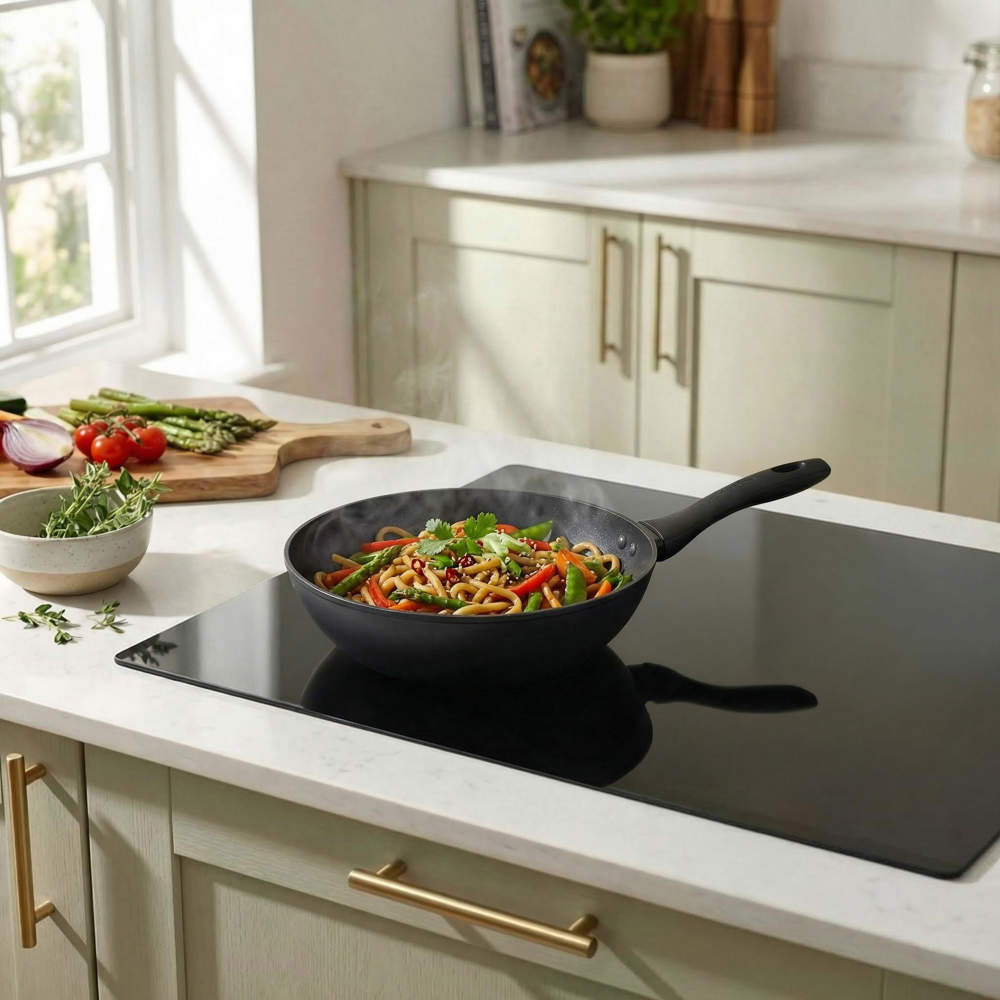 Salter BW11622SA3 Jewel Hex 28cm Stir-Fry Pan