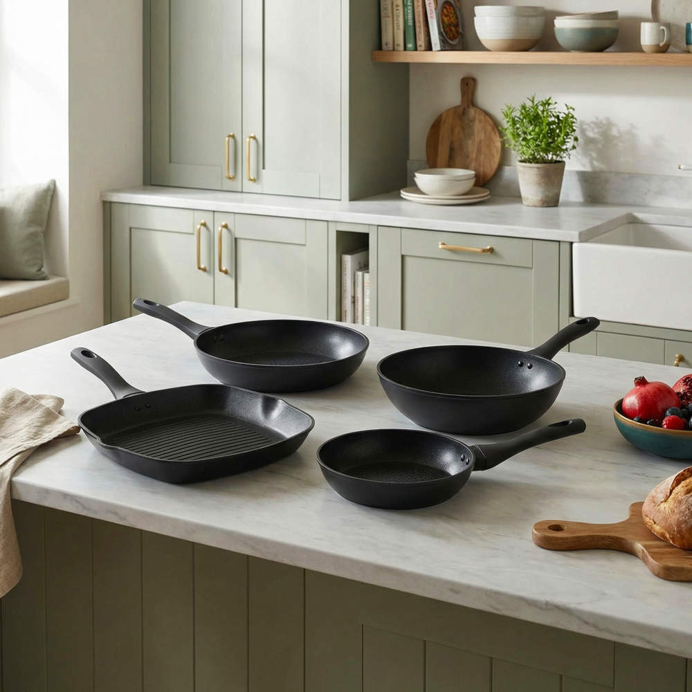 Salter BW11622SA3 Jewel Hex 28cm Stir-Fry Pan