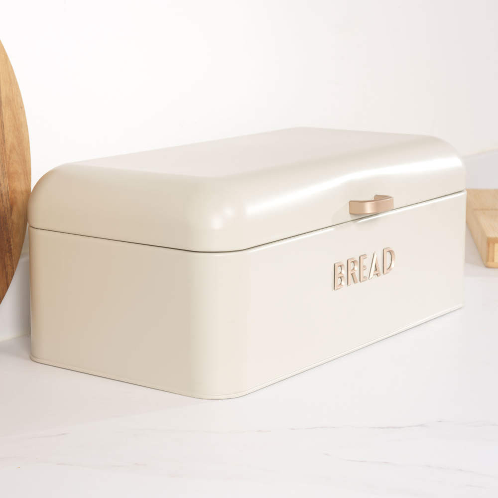 Salter BW13730OEU7 Pebble Bread Bin, Beige