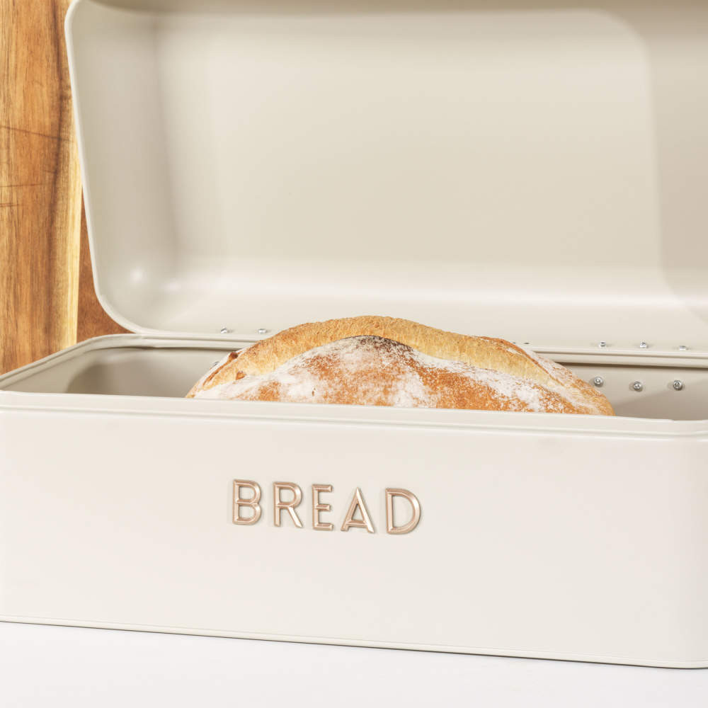 Salter BW13730OEU7 Pebble Bread Bin, Beige