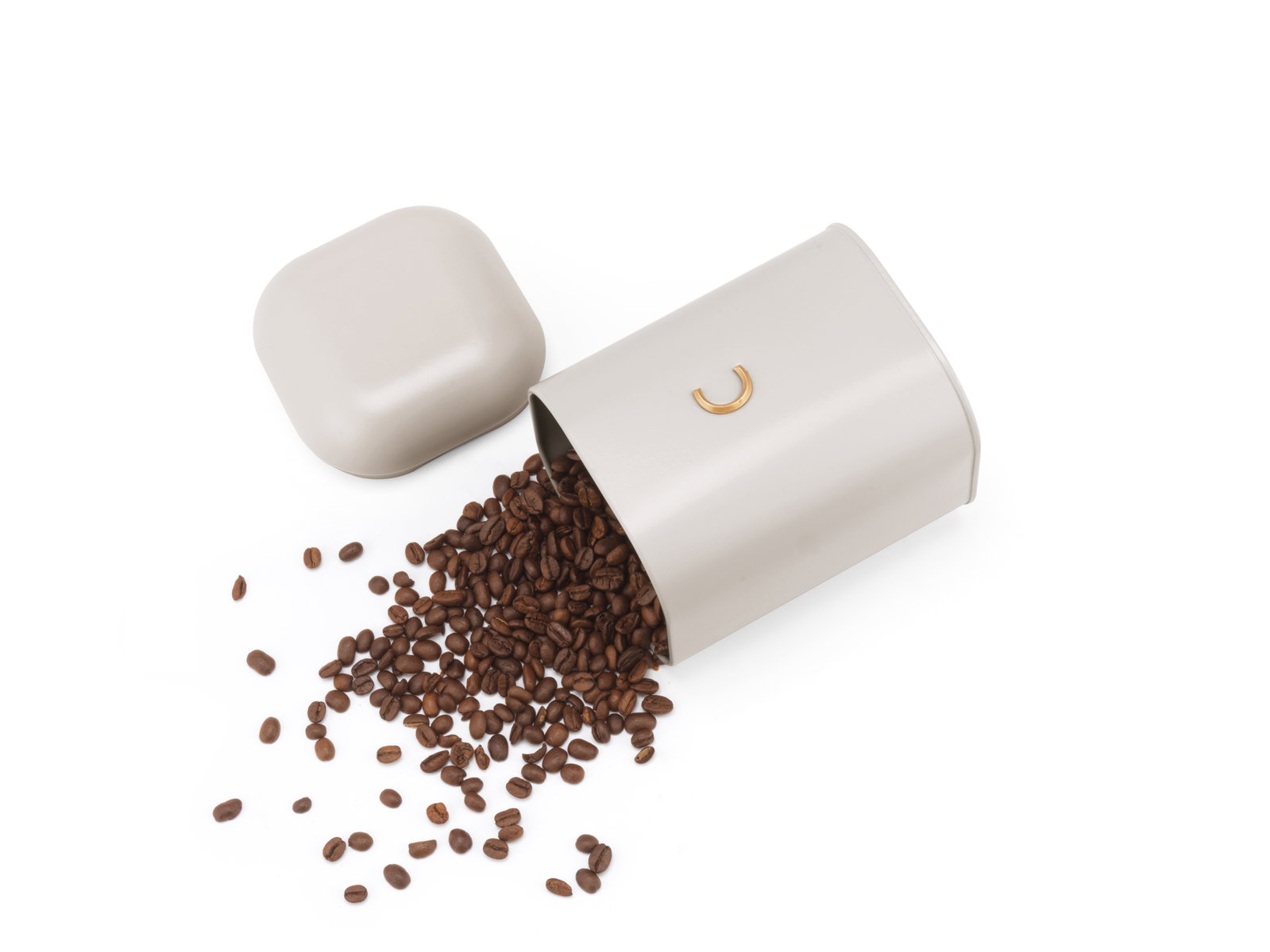 Salter BW13729OEU7 Pebble 3 Piece Canister Set Stone, Beige