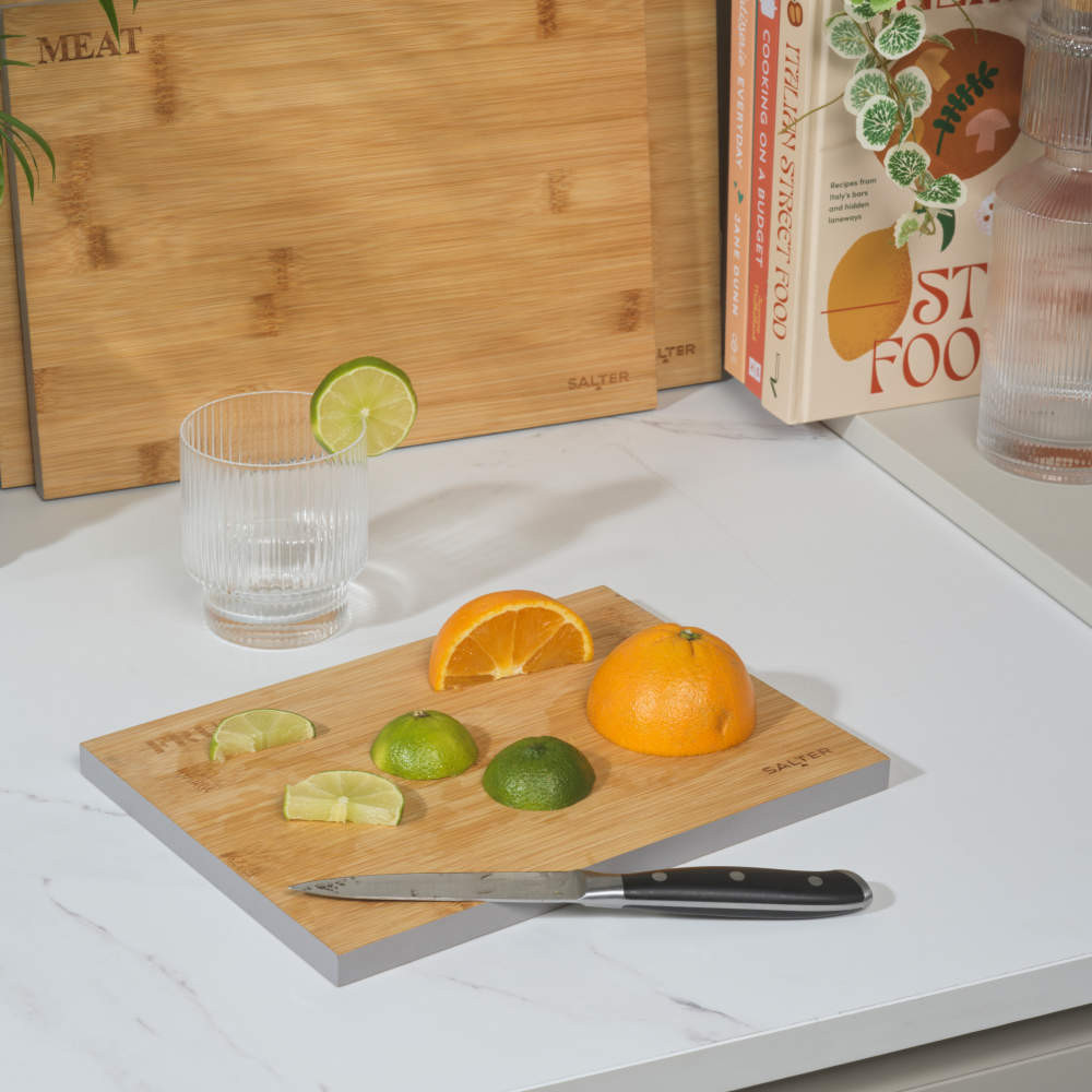 Salter BW072812EU7 3 Piece Bamboo Chopping Board Set