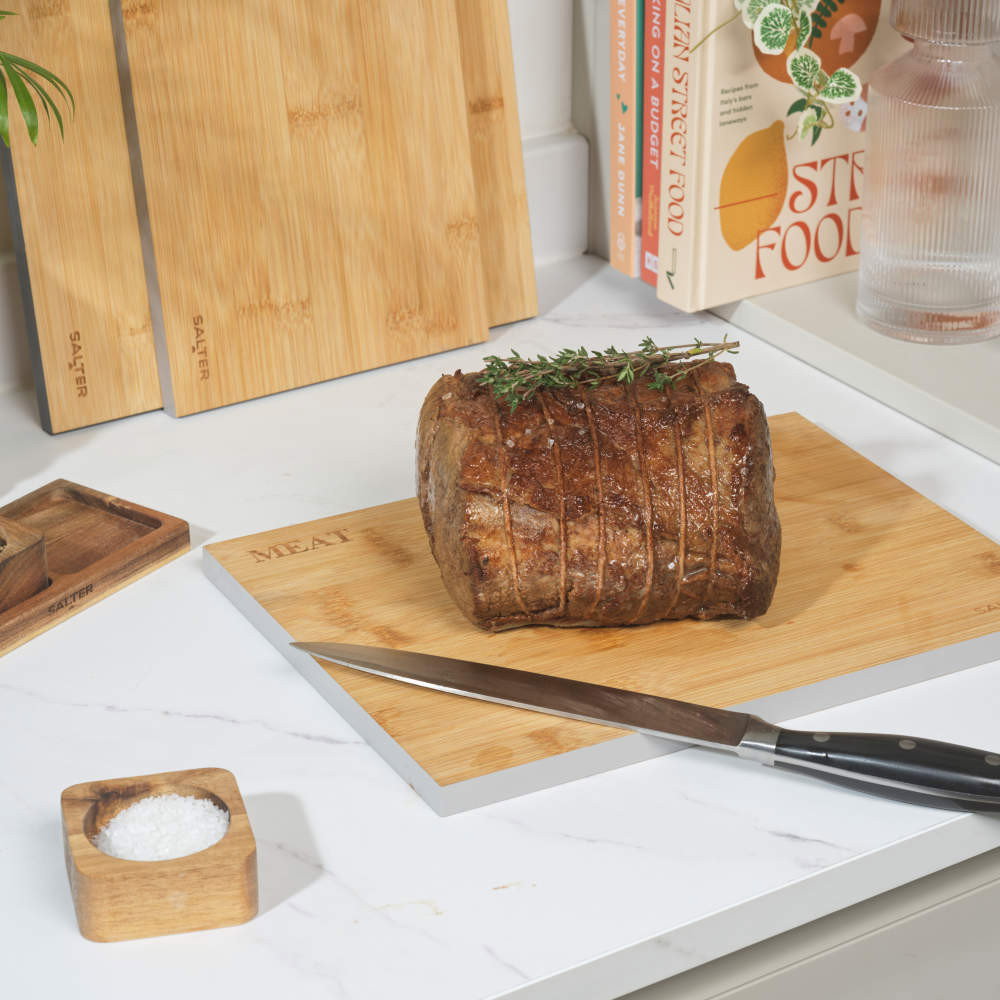 Salter BW072812EU7 3 Piece Bamboo Chopping Board Set