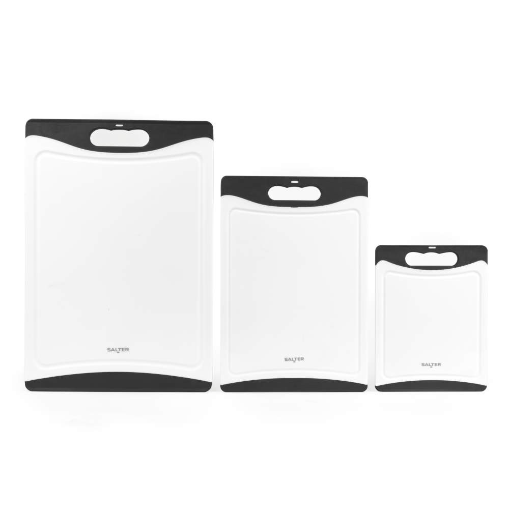 Salter BW13904 3 Piece Double-Sided Chopping Board Set