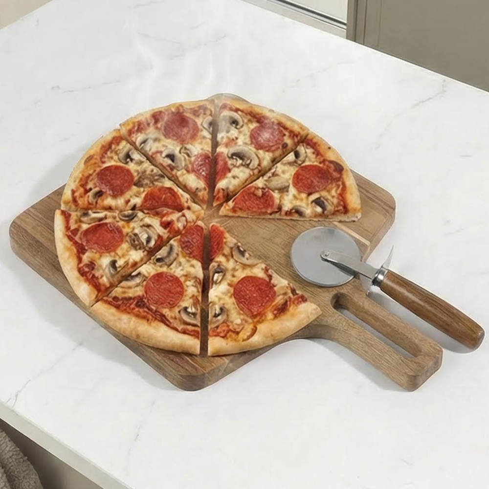 Salter BW14825 Toronto 12 Pizza Board & Cutter Set