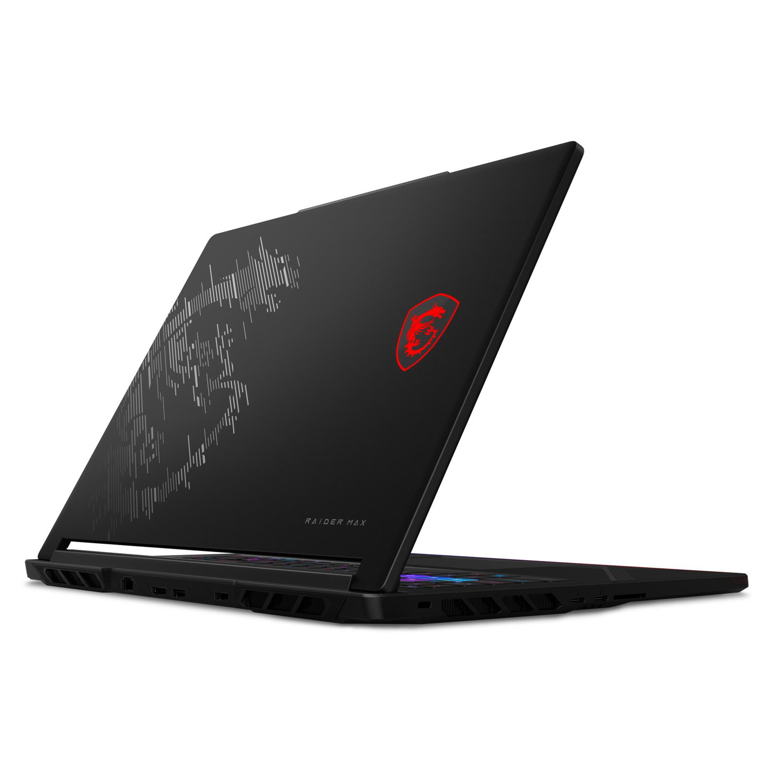 Notebook MSI Raider 16 Max HX B2WJ-038NL CPU Intel Core Ultra 9 275HX 16 2560 x 1600 pixels RAM 32 GB DDR5-SDRAM SSD 1000 GB Discrete graphics NVIDIA GeForce RTX 5090 24 GB On-board graphics Yes Numeric keypad Yes OS installed Windows 11 Home Colour Black Weight 2.7 kg 5600 MHz RAIDER16MAXHXB2WJ-038NL