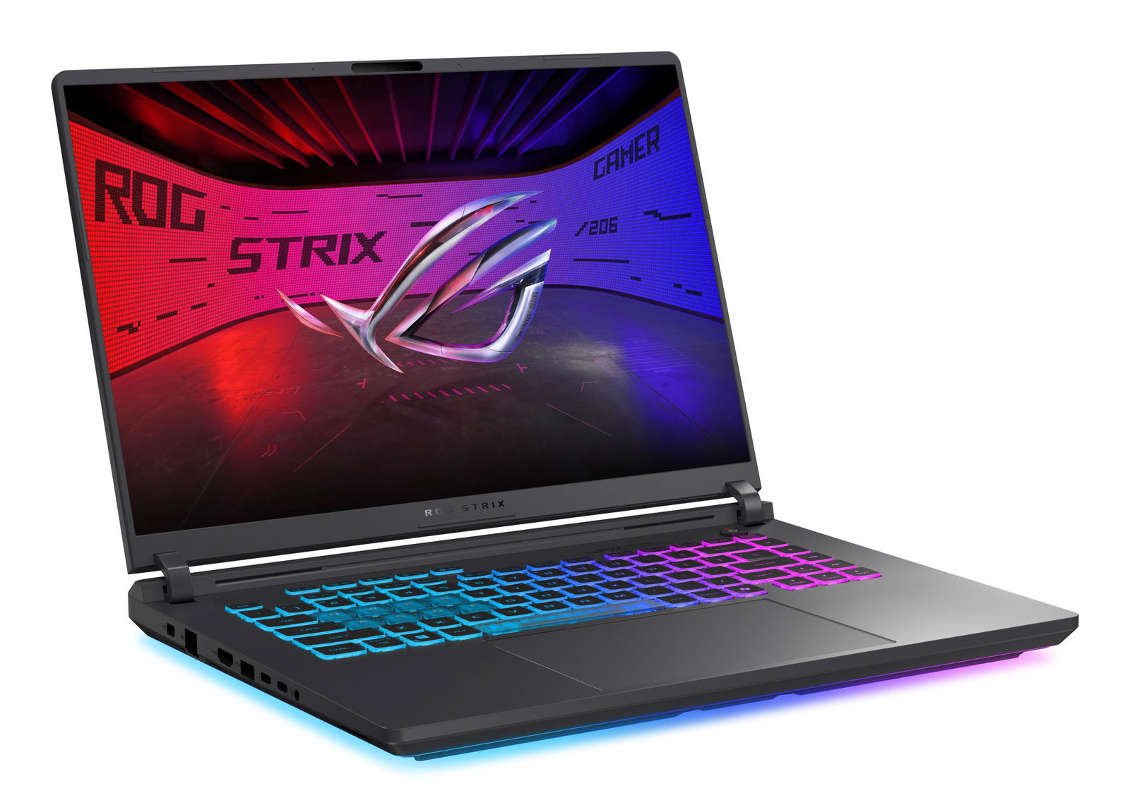 Notebook ASUS ROG Strix G16 (2025) G615LW-S5075W CPU Core Ultra U9-275HX 2700 MHz 16 2560x1600 RAM 16GB DDR5 5600 MHz SSD 1TB NVIDIA GeForce RTX 5080 16GB ENG Windows 11 Home Eclipse Grey 2.65 kg 90NR0LG1-M002T0