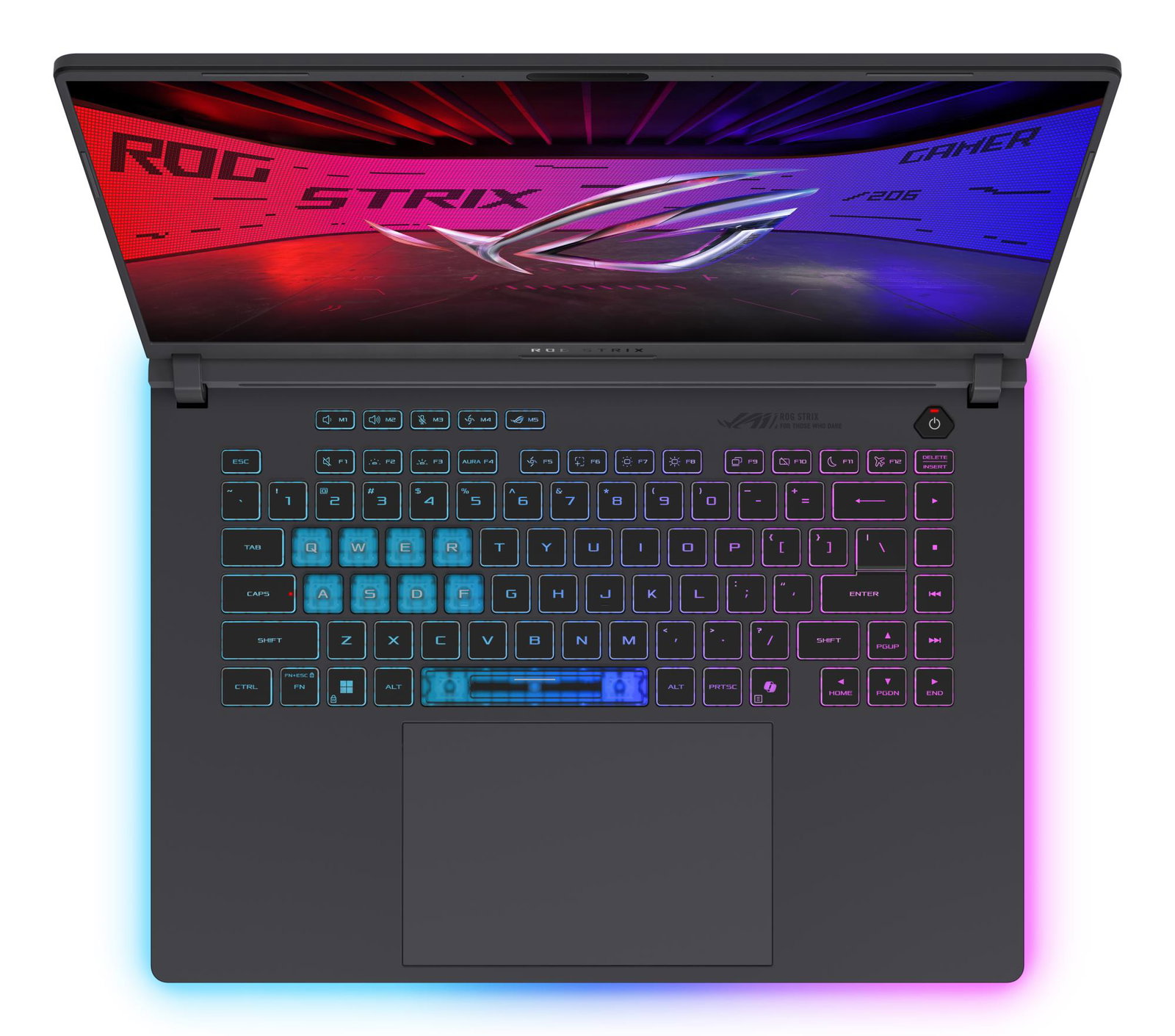 Notebook ASUS ROG Strix G16 (2025) G615LW-S5075W CPU Core Ultra U9-275HX 2700 MHz 16 2560x1600 RAM 16GB DDR5 5600 MHz SSD 1TB NVIDIA GeForce RTX 5080 16GB ENG Windows 11 Home Eclipse Grey 2.65 kg 90NR0LG1-M002T0