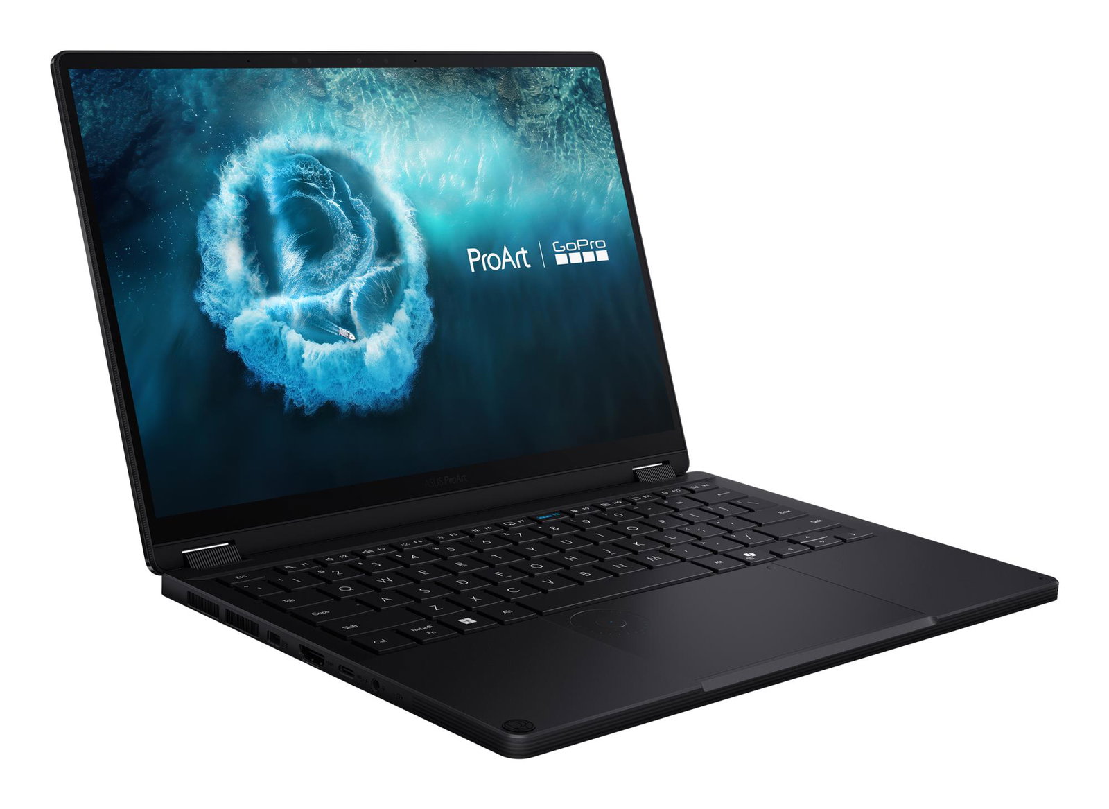Notebook ASUS ProArt HN7306EAC-LX041X GoPro Edition Copilot+ PC CPU AMD RyzenT AI Max+ 395 3 GHz 13.3 2880 x 1800 pixels Yes RAM 128 GB LPDDR5x-SDRAM SSD 1000 GB On-board graphics Yes OS installed Windows 11 Pro Colour Black Weight 1.39 kg 90NB17X2-M00270