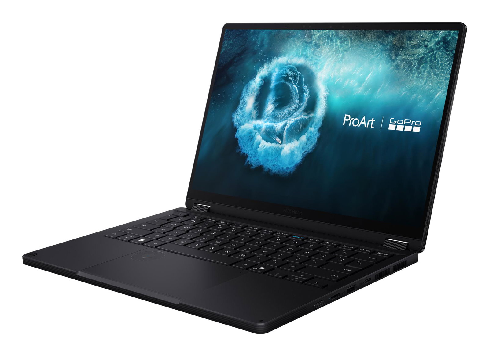 Notebook ASUS ProArt HN7306EAC-LX041X GoPro Edition Copilot+ PC CPU AMD RyzenT AI Max+ 395 3 GHz 13.3 2880 x 1800 pixels Yes RAM 128 GB LPDDR5x-SDRAM SSD 1000 GB On-board graphics Yes OS installed Windows 11 Pro Colour Black Weight 1.39 kg 90NB17X2-M00270