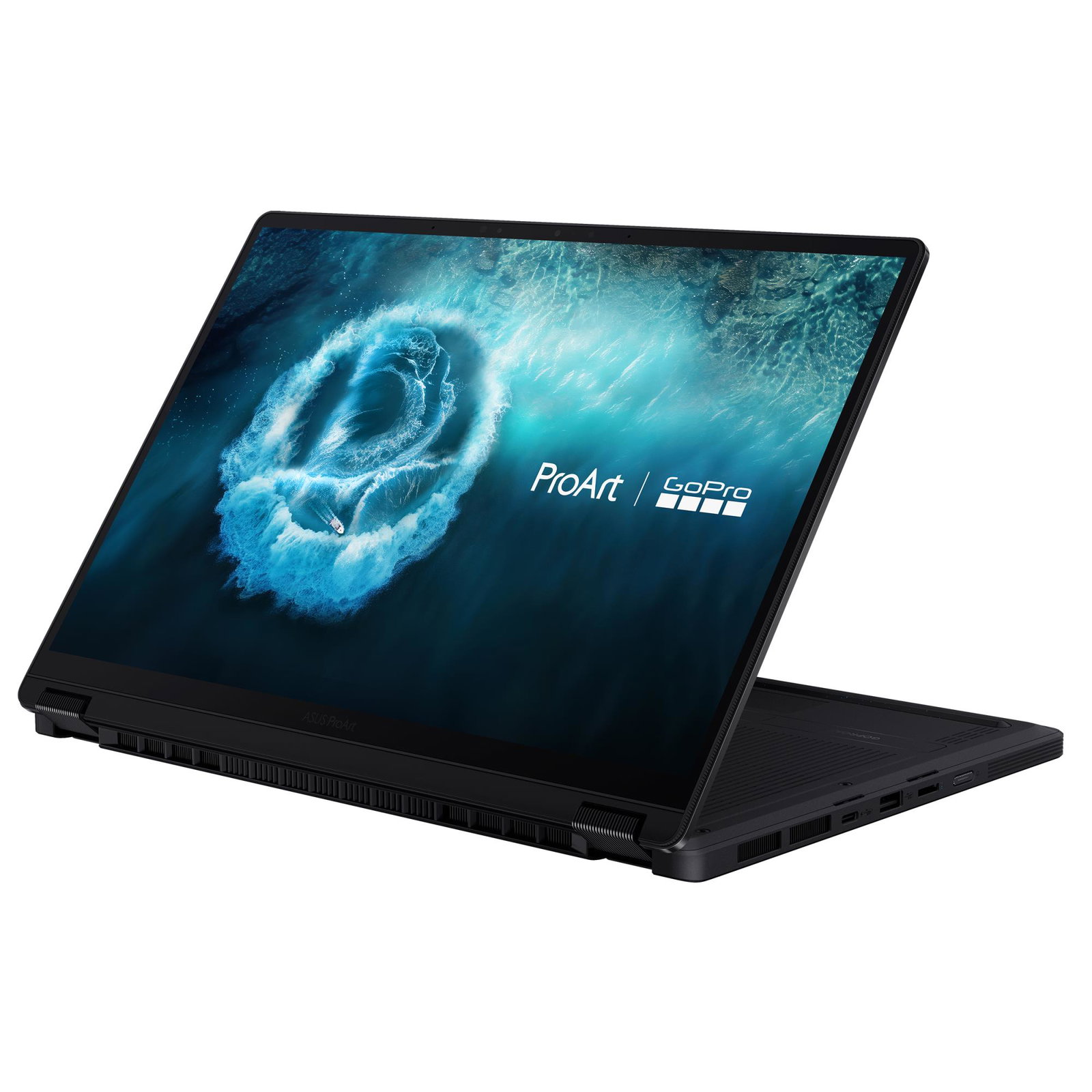 Notebook ASUS ProArt HN7306EAC-LX041X GoPro Edition Copilot+ PC CPU AMD RyzenT AI Max+ 395 3 GHz 13.3 2880 x 1800 pixels Yes RAM 128 GB LPDDR5x-SDRAM SSD 1000 GB On-board graphics Yes OS installed Windows 11 Pro Colour Black Weight 1.39 kg 90NB17X2-M00270