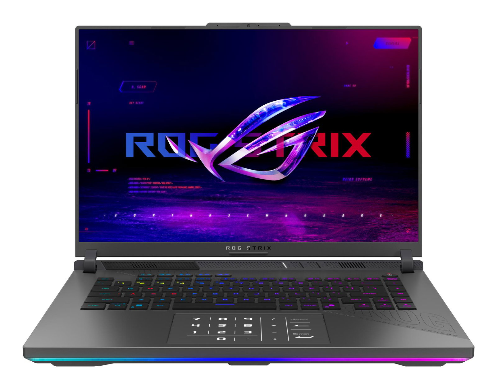 Notebook ASUS ROG Strix G16 (2025) G614FR-S5022W CPU Ryzen 9 9955HX 2500 MHz 16 2560x1600 RAM 16GB DDR5 5600 MHz SSD 1TB NVIDIA GeForce RTX 5070 Ti 12GB ENG Windows 11 Home 2.5 kg 90NR0NK8-M001X0