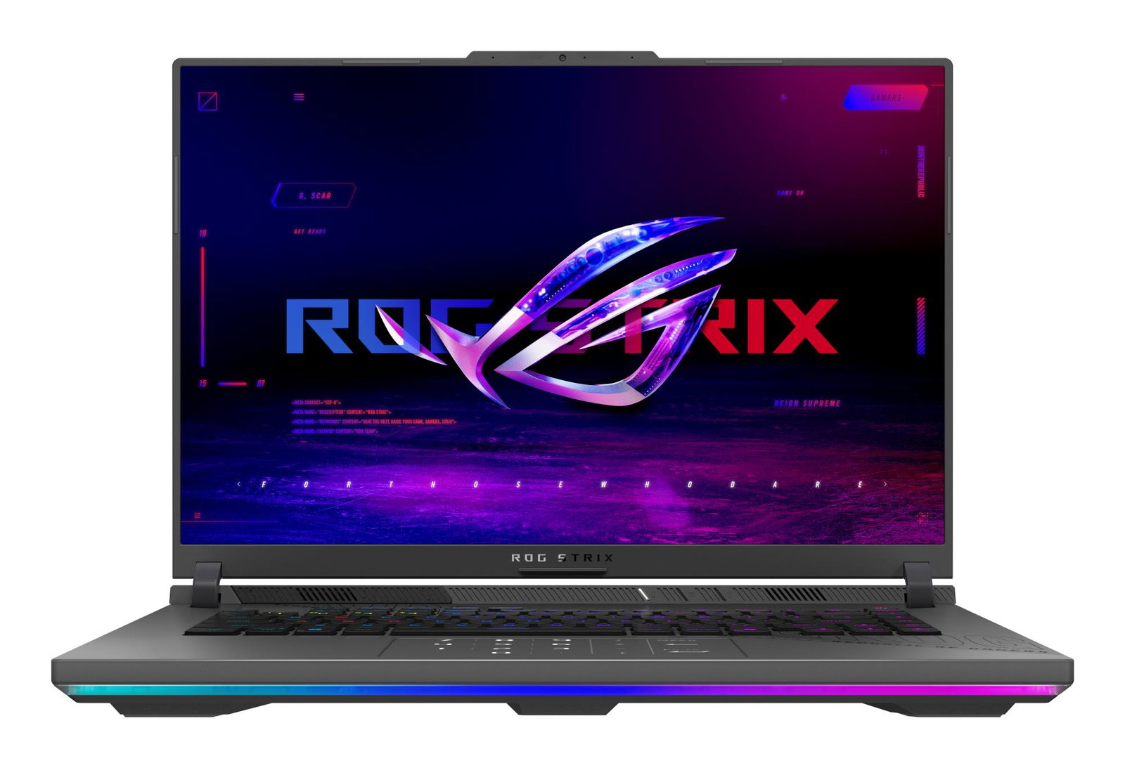 Notebook ASUS ROG Strix G16 (2025) G614FR-S5022W CPU Ryzen 9 9955HX 2500 MHz 16 2560x1600 RAM 16GB DDR5 5600 MHz SSD 1TB NVIDIA GeForce RTX 5070 Ti 12GB ENG Windows 11 Home 2.5 kg 90NR0NK8-M001X0