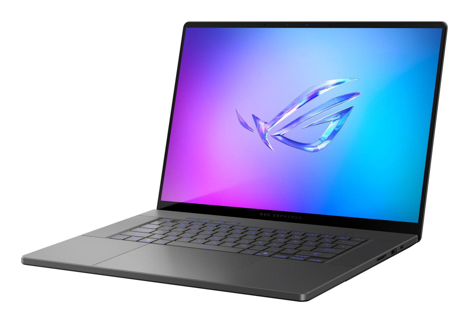 Notebook ASUS ROG Zephyrus G16 (2024) GA605 GA605KP-QR023W CPU AMD Ryzen AI 7 350 2000 MHz 16 2560x1600 RAM 32GB LPDDR5x SSD 1TB NVIDIA GeForce RTX 5070 8GB ENG Card Reader SD Windows 11 Home Grey 1.85 kg 90NR0NC1-M00110