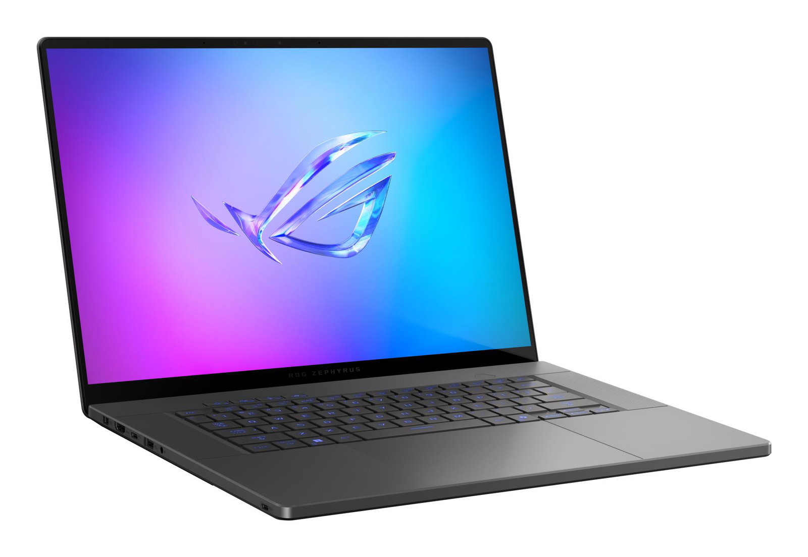 Notebook ASUS ROG Zephyrus G16 (2024) GA605 GA605KP-QR023W CPU AMD Ryzen AI 7 350 2000 MHz 16 2560x1600 RAM 32GB LPDDR5x SSD 1TB NVIDIA GeForce RTX 5070 8GB ENG Card Reader SD Windows 11 Home Grey 1.85 kg 90NR0NC1-M00110