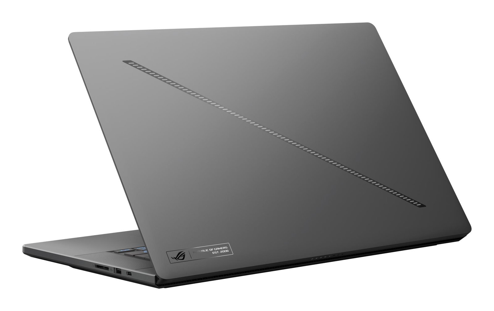 Notebook ASUS ROG Zephyrus G16 (2024) GA605 GA605KP-QR023W CPU AMD Ryzen AI 7 350 2000 MHz 16 2560x1600 RAM 32GB LPDDR5x SSD 1TB NVIDIA GeForce RTX 5070 8GB ENG Card Reader SD Windows 11 Home Grey 1.85 kg 90NR0NC1-M00110