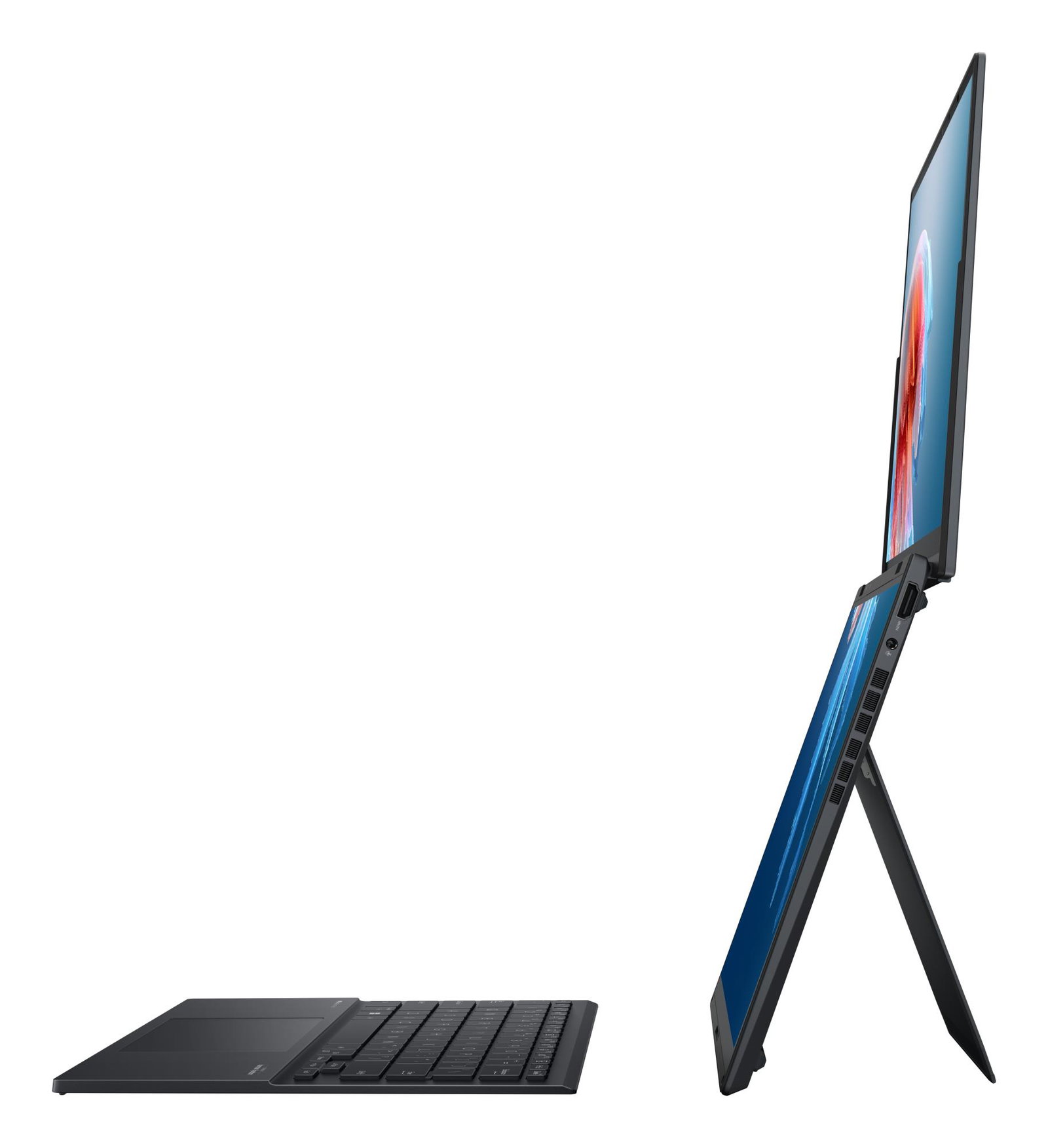 Notebook ASUS ZenBook Series DUO UX8406CA-PZ009W CPU Core Ultra U9-285H 2900 MHz 14 Touchscreen 2880x1800 RAM 32GB LPDDR5x SSD 2TB Intel Arc Graphics Integrated ENG Windows 11 Home Grey 1.65 kg 90NB14X1-M00820