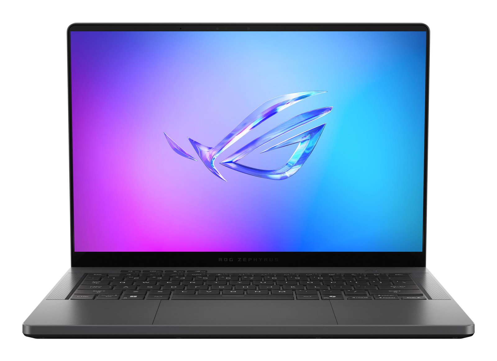 Notebook ASUS GA403UM-QS023W ROG Zephyrus GA403UM-QS023W CPU AMD RyzenT 9 270 4 GHz 14 2880 x 1800 pixels RAM 16 GB LPDDR5x-SDRAM SSD 1000 GB Discrete graphics NVIDIA GeForce RTX 5060 8 GB On-board graphics Yes OS installed Windows 11 Home Colour Black,Grey Weight 1.5 kg 7500 MHz 90NR0M81-M00100