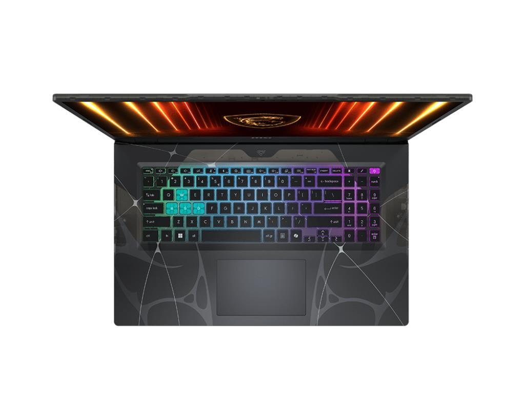 Notebook MSI Cyborg Cyborg A17 AI B2HWFKG CPU AMD Ryzen 7 260 3800 MHz 17.3 1920x1080 RAM 16GB DDR5 SSD 512GB NVIDIA GeForce RTX 5060 8GB ENG Windows 11 Home Black 2.5 kg CYBORGA17AIB2HWFKG028NL