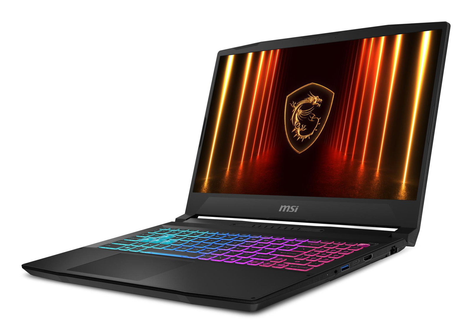 Notebook MSI Katana 15 HX B14WEK CPU Intel CoreT i7 i7-14650HX 15.6 1920 x 1080 pixels RAM 16 GB DDR5-SDRAM SSD 1000 GB Discrete graphics NVIDIA GeForce RTX 5050 8 GB On-board graphics Yes Numeric keypad Yes OS installed Windows 11 Home Colour Black Weight 2.4 kg 5600 MHz KATANA15HXB14WEK-826NL