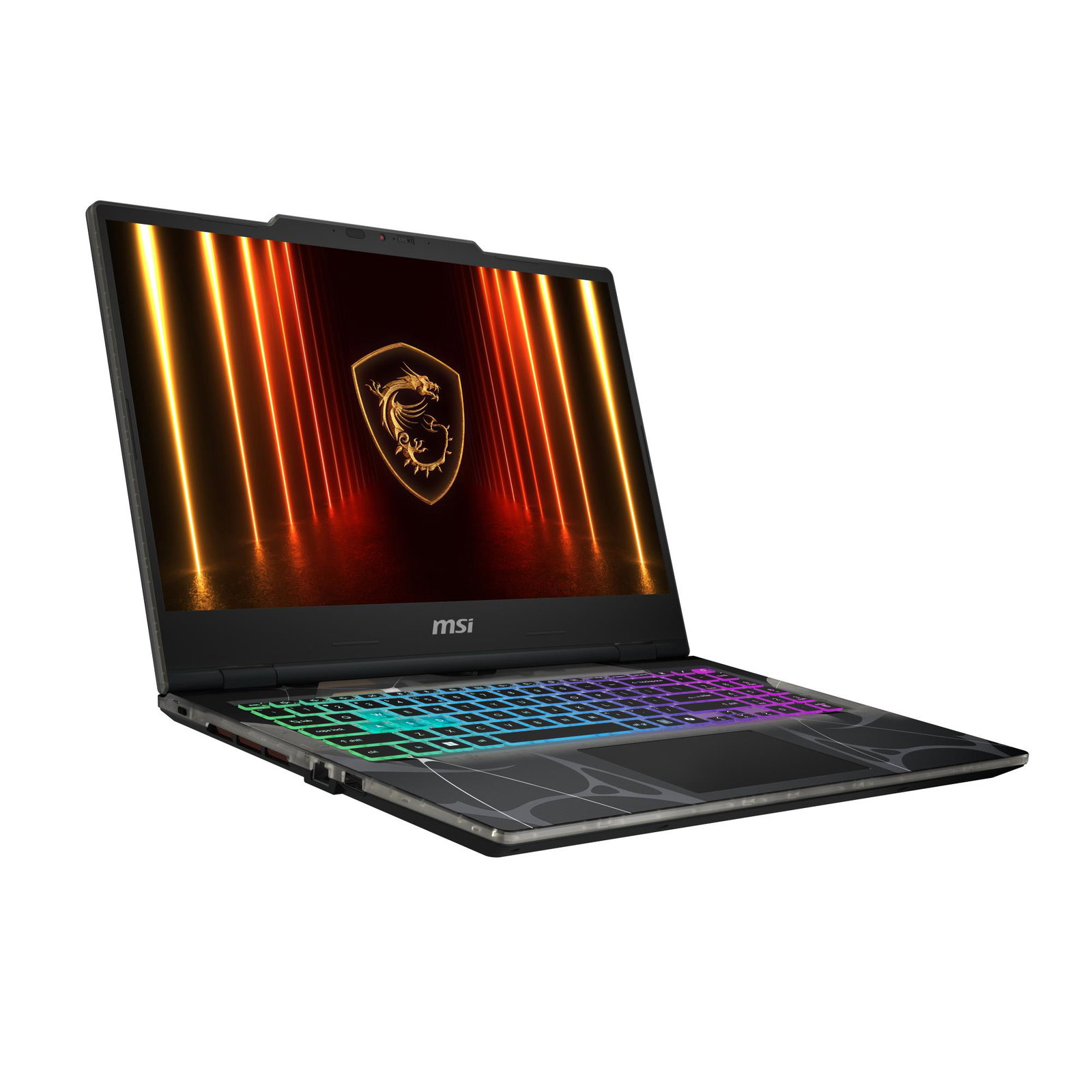 Notebook MSI CPU Intel Core 7 240H 15.6 1920 x 1080 pixels RAM 16 GB DDR5-SDRAM SSD 512 GB Discrete graphics NVIDIA GeForce RTX 5060 8 GB On-board graphics Yes Numeric keypad Yes OS installed Windows 11 Home Colour Black Weight 1.95 kg 5600 MHz CYBORG15B2RWFKG-087NL