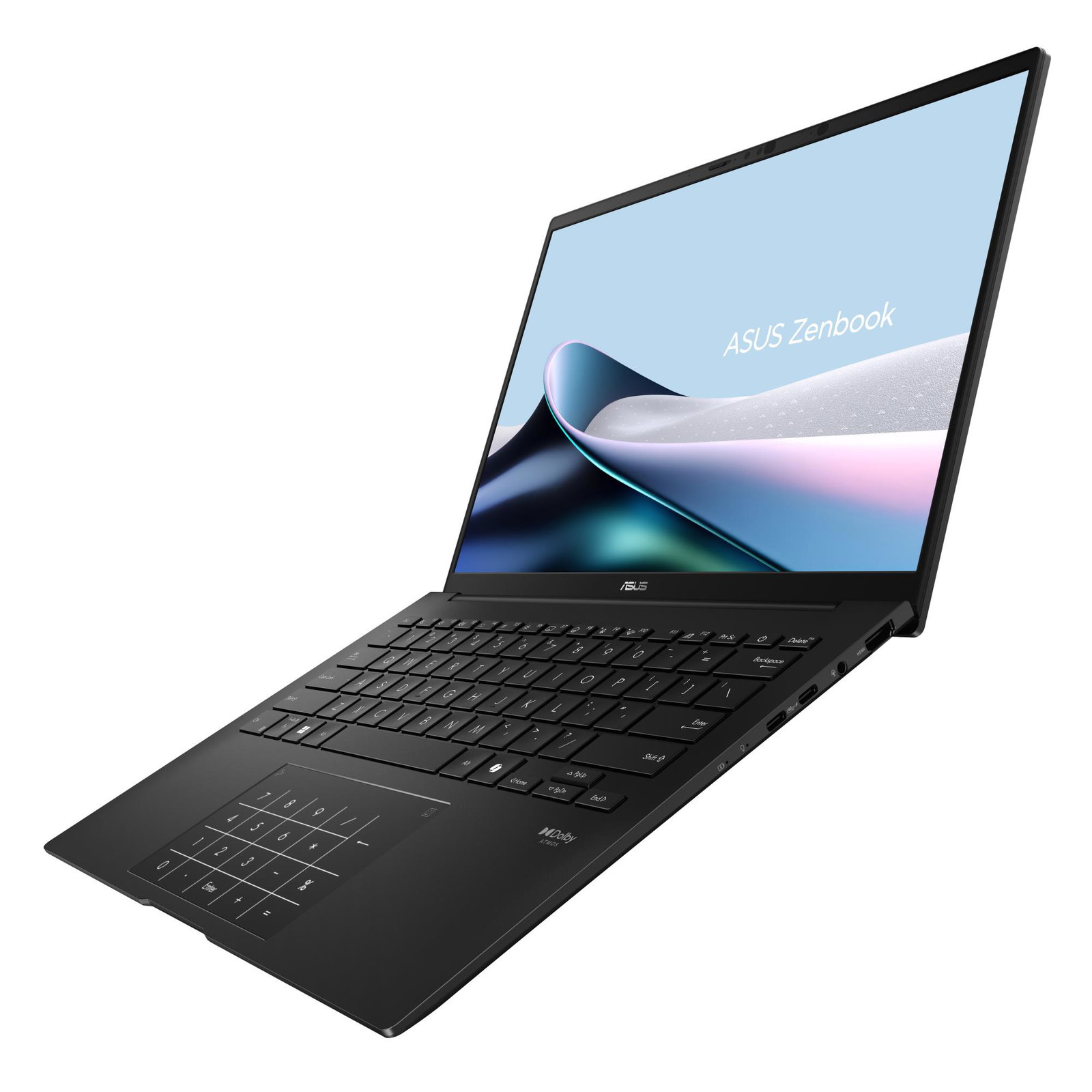 Notebook ASUS ZenBook Series UM3406GA-QD002W CPU AMD RyzenT AI 5 430 2 GHz 14 1920 x 1200 pixels RAM 16 GB LPDDR5x-SDRAM SSD 1000 GB Discrete graphics Not available On-board graphics Yes OS installed Windows 11 Home Colour Black Weight 1.2 kg 90NB17R1-M00020