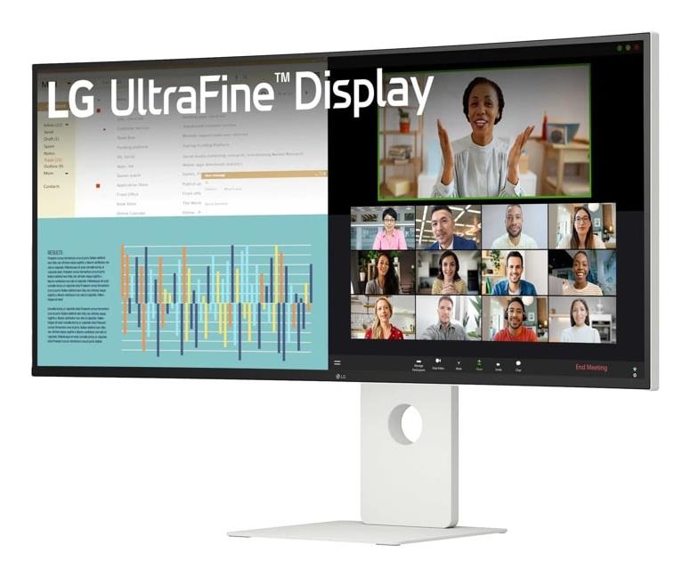 LCD Monitor LG 40 5120 x 2160 pixels WUHD Native aspect ratio 21:9 Curved 40U990A-W