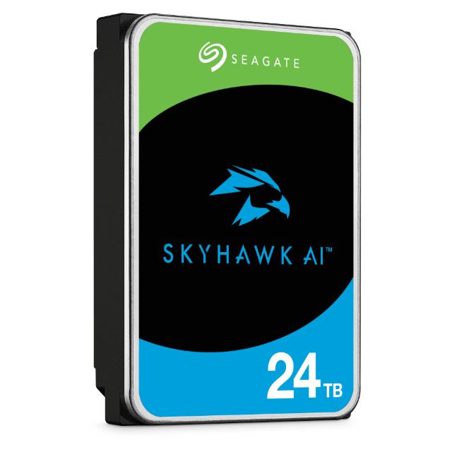 HDD SEAGATE SkyHawk AI 24 TB Serial ATA III Buffer 512 MB 7200 RPM 3.5 ST24000VE002
